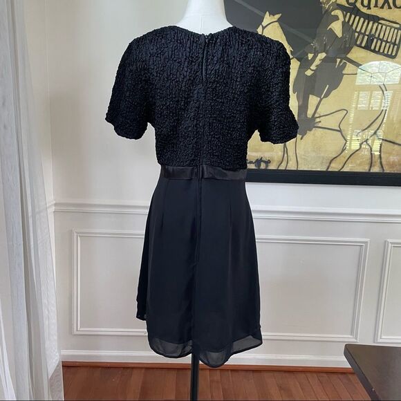 80s Jeffrey & Dara by Tom Bara Little Black Dress 14 - Picture 8 of 11